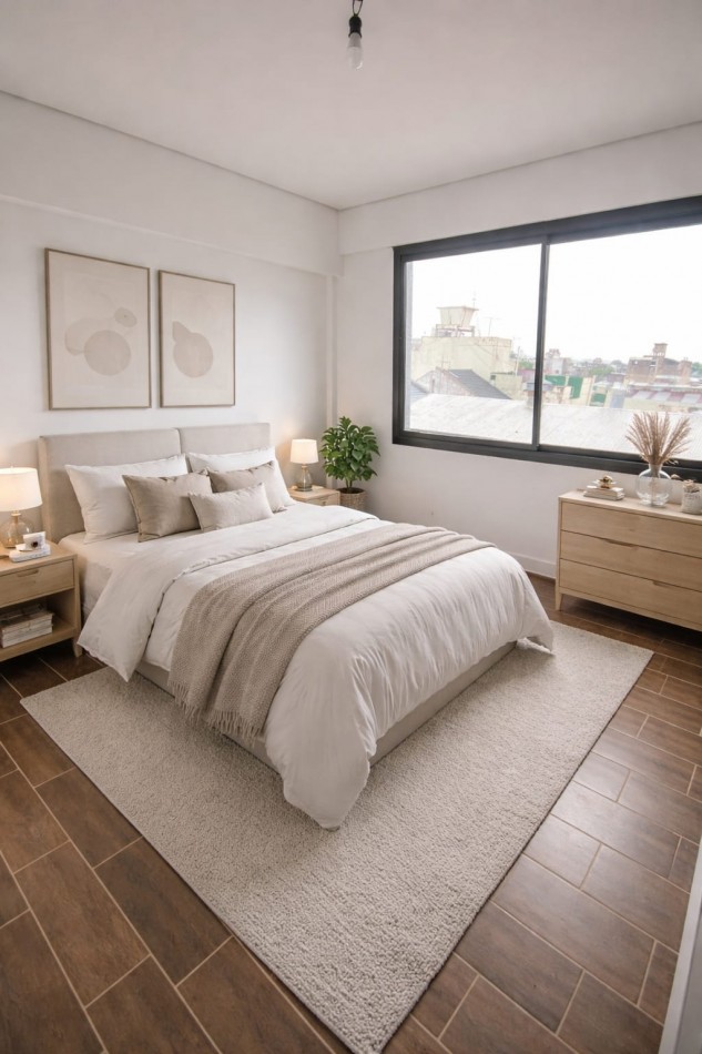 DEPARTAMENTO SEMIPISO A ESTRENAR CON BALCON Y PARRILLA