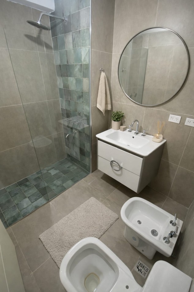 DEPARTAMENTO SEMIPISO A ESTRENAR CON BALCON Y PARRILLA